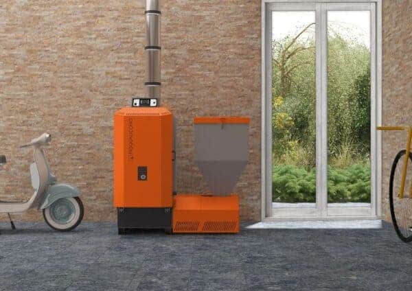 Centrala profesionala pe peleti si derivate din peleti CS5-CT 34-500 Kw, CONFORT ZONE