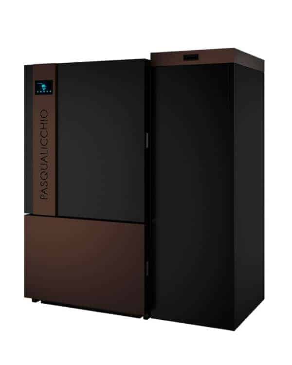 Centrale mixta hybrid ( lemne + peleti )  KOMPACT K400 , CONFORT ZONE