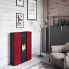 Soba tip semineu CECILIA SLIM RUBIN 9,4 Kw MCZ