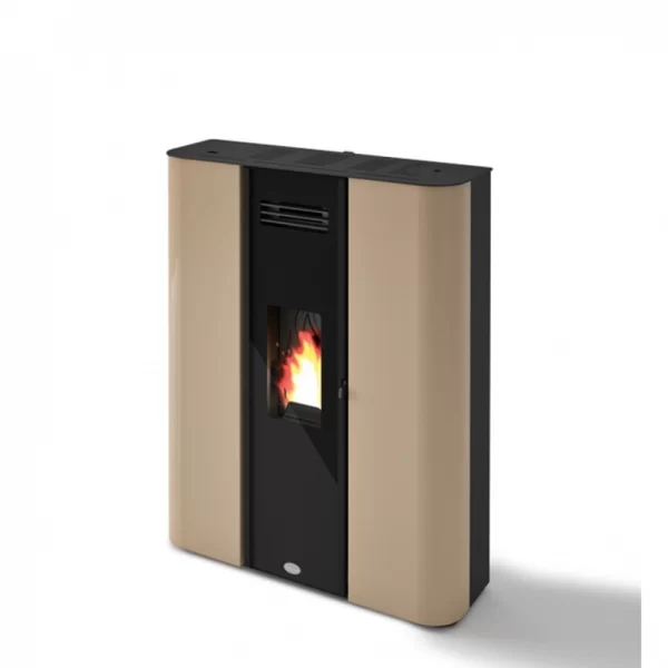 Soba tip semineu pe peleti  DILETTA SLIM  10,5 Kw - imagine 2