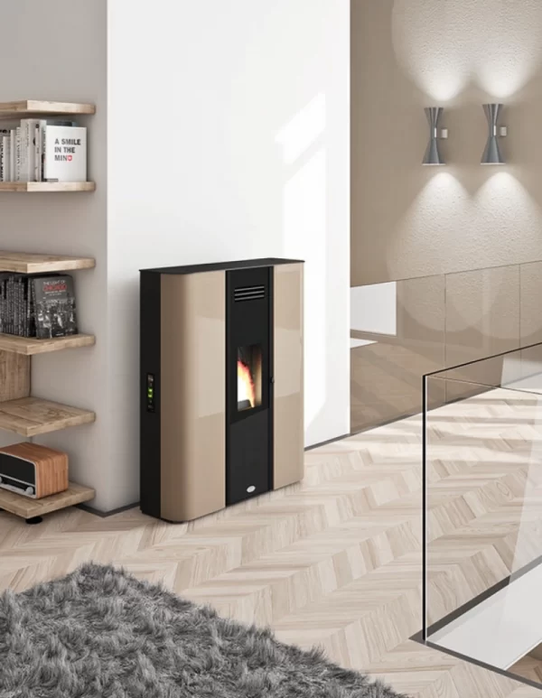 Soba tip semineu pe peleti  DILETTA SLIM  10,5 Kw