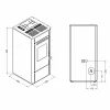 Soba pe peleti ELSA NEGRU 9,5 Kw MCZ - imagine 2