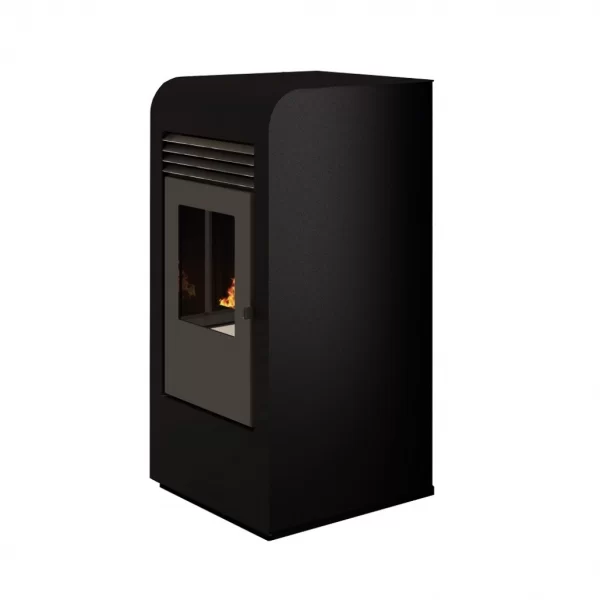 Soba pe peleti  GIADA CARBON   9,5 Kw    MCZ - imagine 2