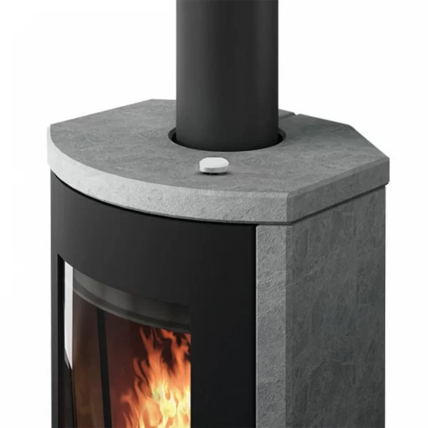 Soba GINEVRA  , 7-8,1 Kw  PIATRA-ETANSA       MCZ - imagine 3