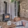 Soba fonta k6 , 8-11 Kw , cu decor si plite       MCZ