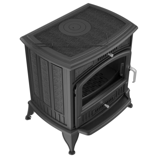 Soba fonta k6 , 8-11 Kw , cu decor si plite       MCZ - imagine 4