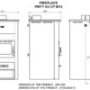 Termosoba pe lemne  PRITY K2CPW13   , 18 Kw - imagine 5
