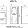Termosoba  pe lemne  PRITY S3W13  , 18 Kw - imagine 4
