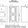 Termosoba pe lemne  PRITY  WDW24   , 30 Kw - imagine 3