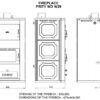Termosoba pe lemne PRITY WDW29 , 38 Kw - imagine 4