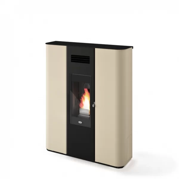 Soba pe peleti  REBECCA SLIM IVORY  9,4 Kw      MCZ