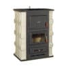 Termosoba  pe lemne in ceramica  PRITY  S3W13K    , 18 Kw - imagine 2