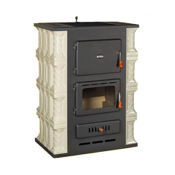 Termosoba  pe lemne in ceramica  PRITY  S3W13K    , 18 Kw - imagine 2