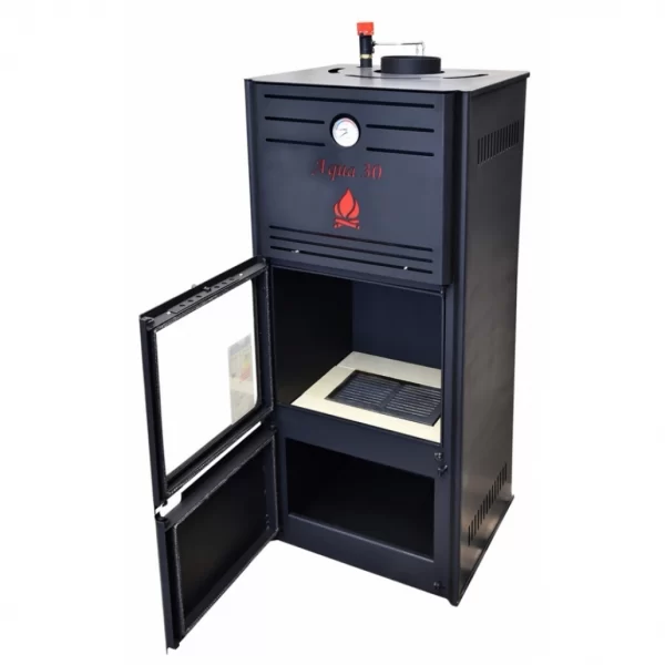 Termosoba pe lemne AQUATIC  , 30 Kw   MCZ - imagine 2